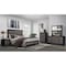 Global Furniture Usa Farmhouse  Lisbon Grey/Black Full Bed Group 4435 - alternate 1